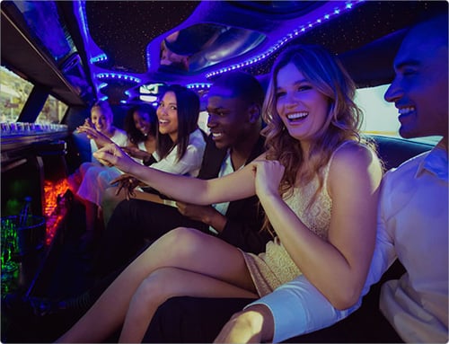 Limousine service for prom or graduation