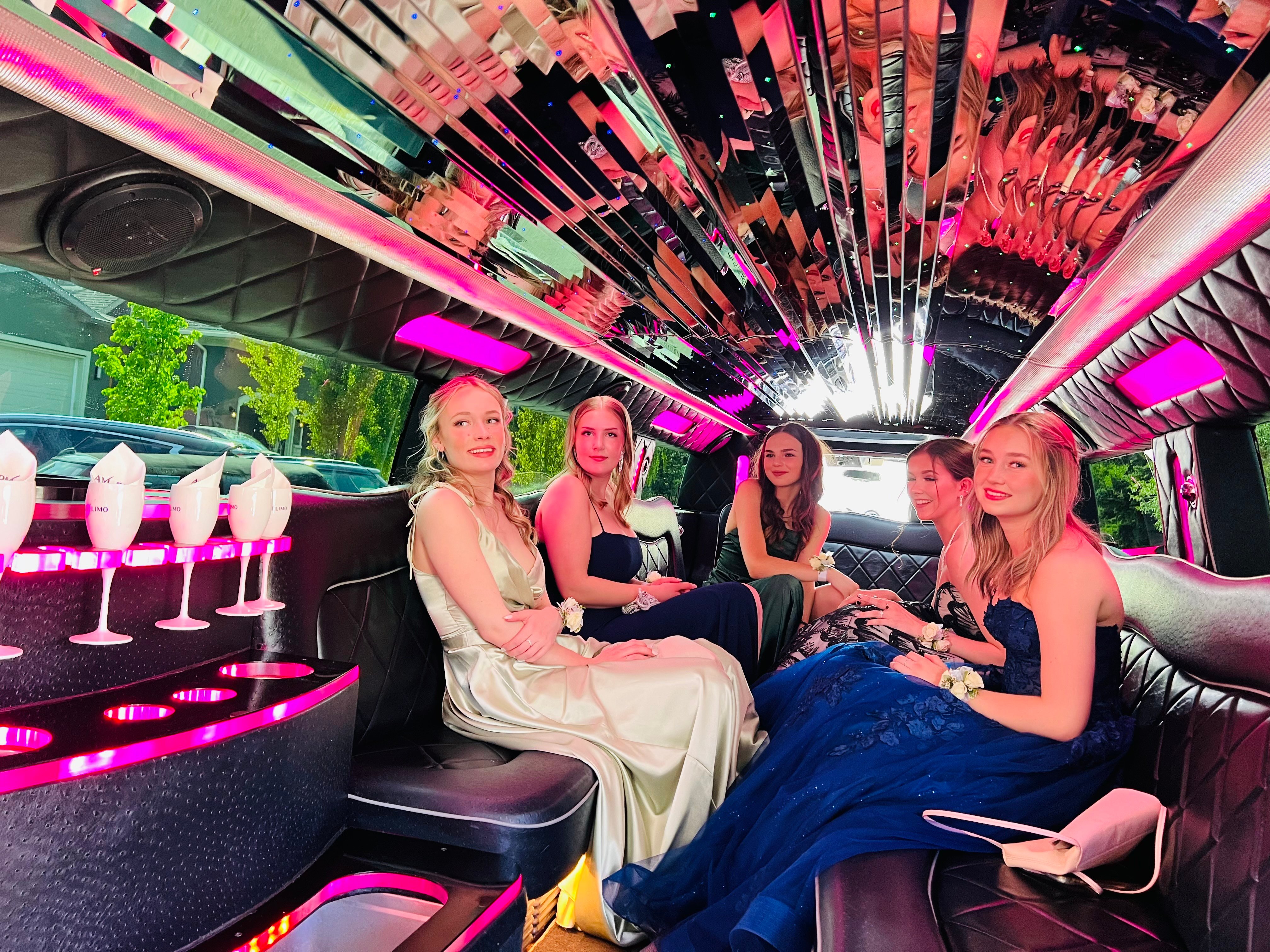 Hummer limousine interior pictures