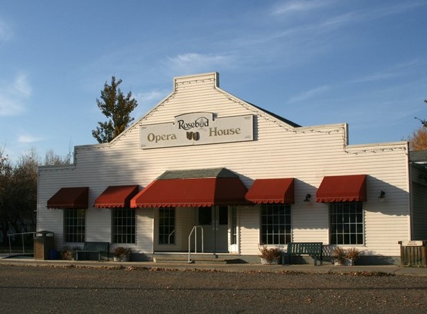 Rosebud Opera House in Rosebud, Alberta